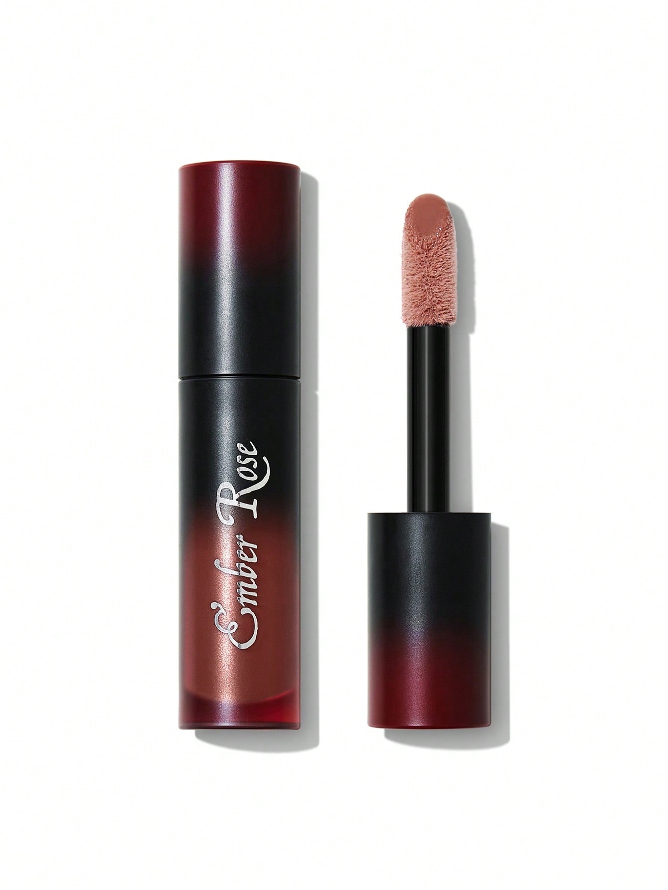 SHEGLAM Ember Rose Immortal Love Nourishing Lip Gloss-Amor Valentines Gift Nude Liquid Lipstick High Shine Finish Ultra Moisturizing Lip Glaze Luminous Shine Non-Sticky Li Makeup