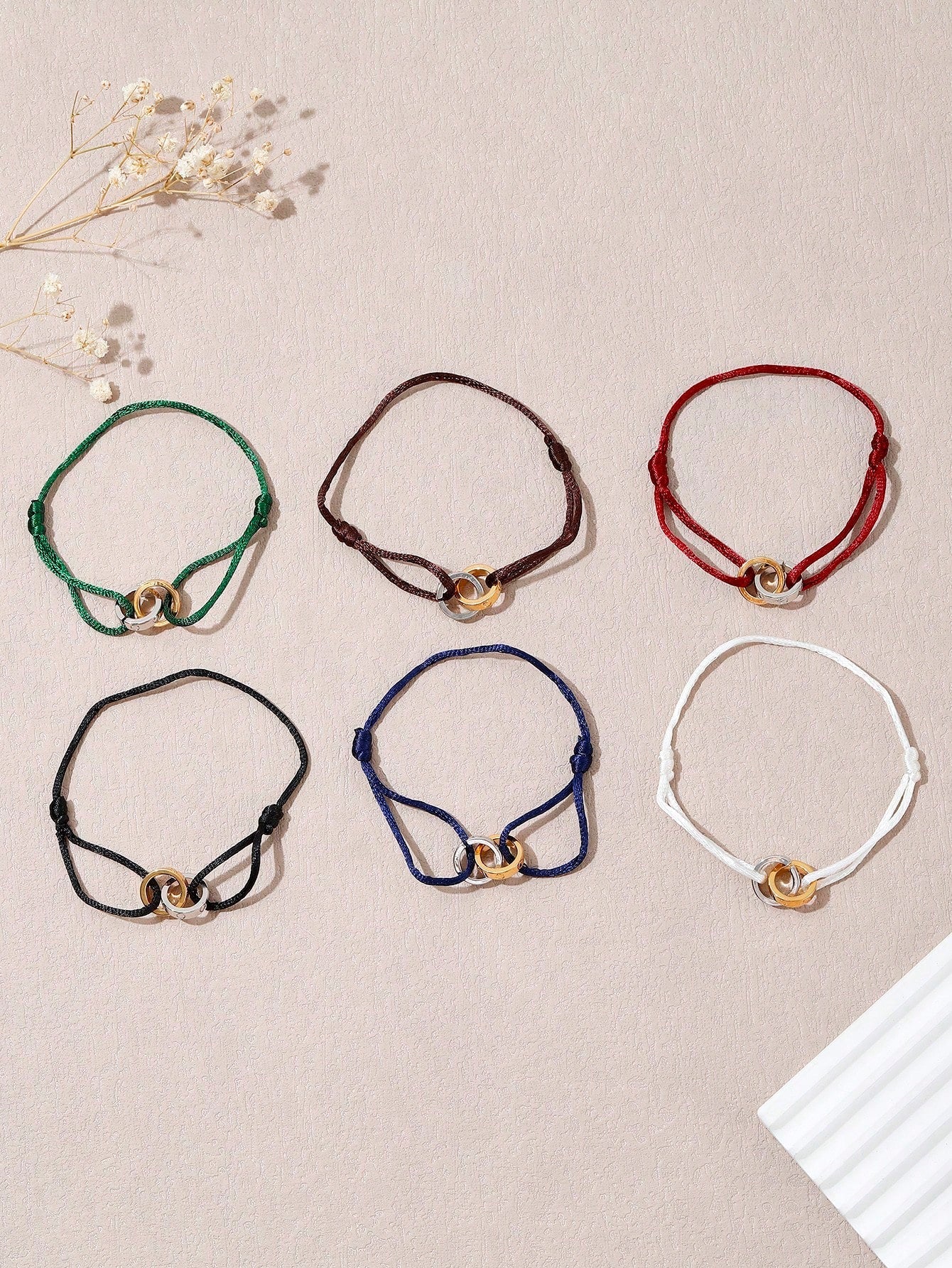 1Set Style Classic Bracelet Suitable for Women'S Daily Wear (Adjustable Stretch Bracelet)