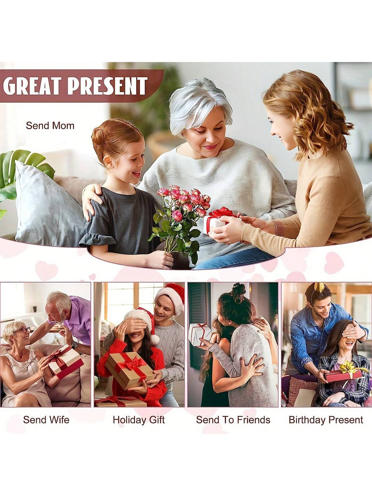 1Pc Best Gift for Lovers Two Love Couple Gifts