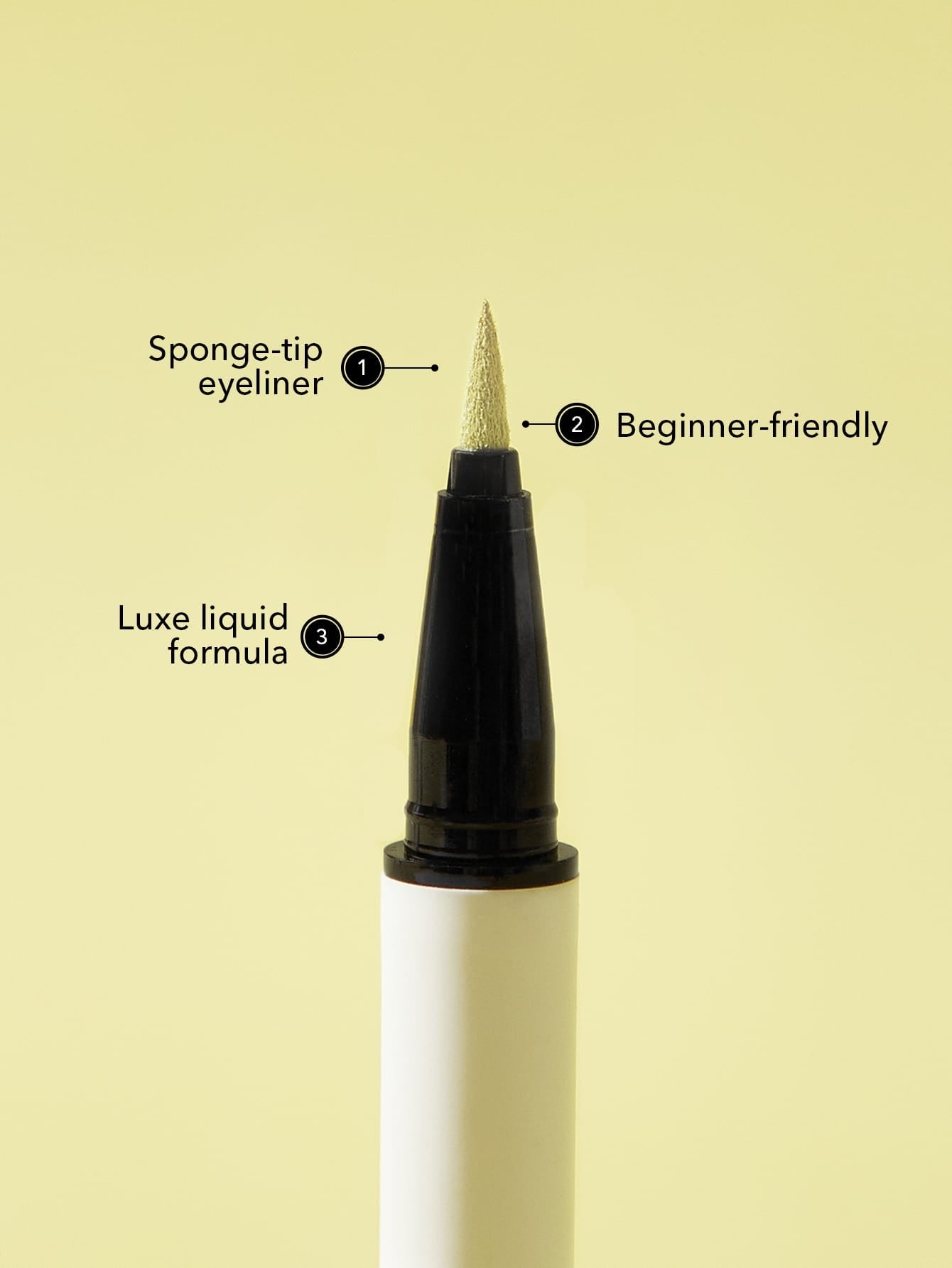 SHEGLAM Color Crush Liquid Eyeliner-Insta-Gratification 7 Colors Smudge-Proof High Pigment Eyeliner Pencil Sweat-Proof Long Lasting Easy to Use Yellow Eyeliner Black Friday Winter Gifts Y2K Trending Y3K Eyeliner