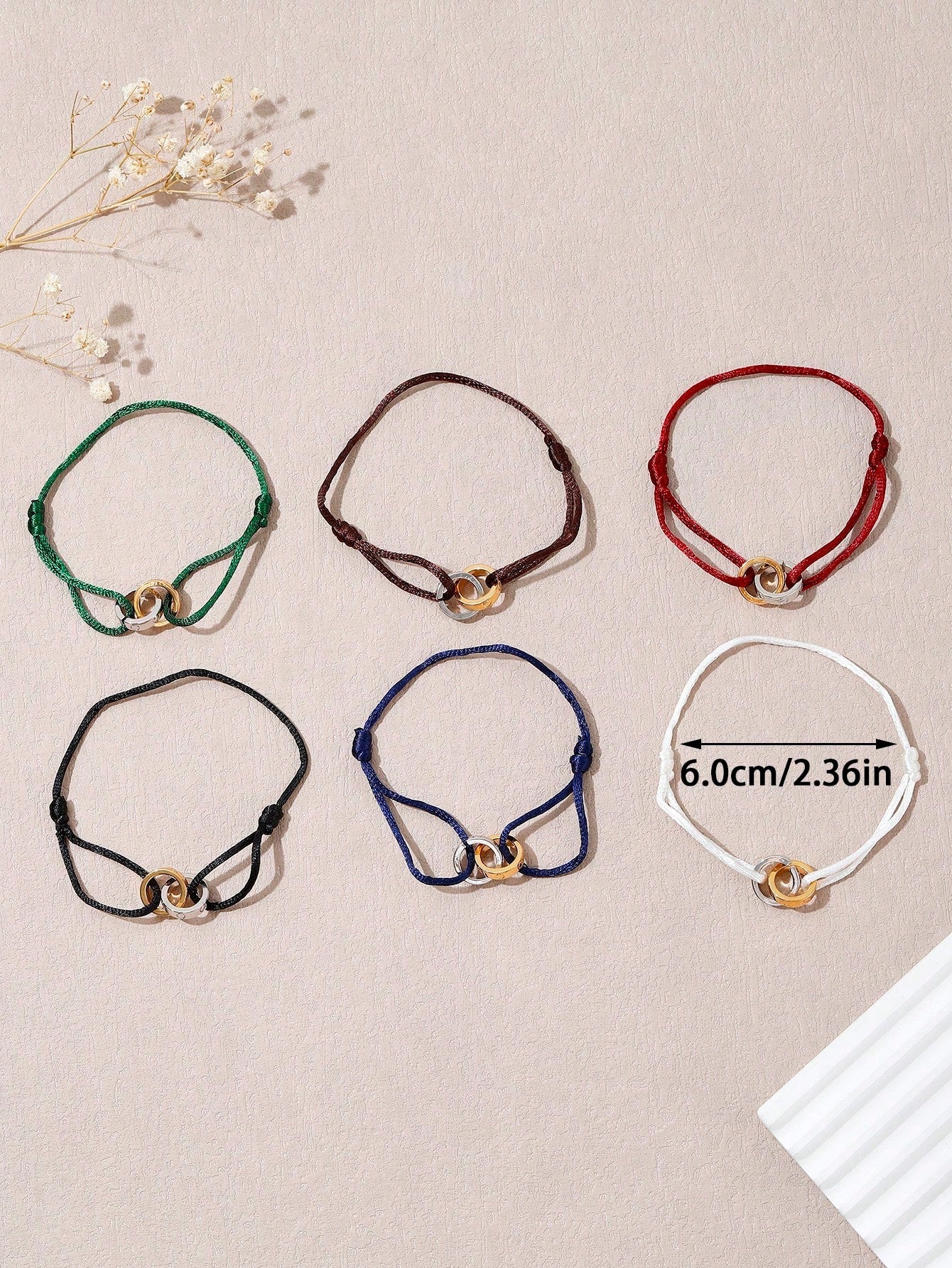 1Set Style Classic Bracelet Suitable for Women'S Daily Wear (Adjustable Stretch Bracelet)