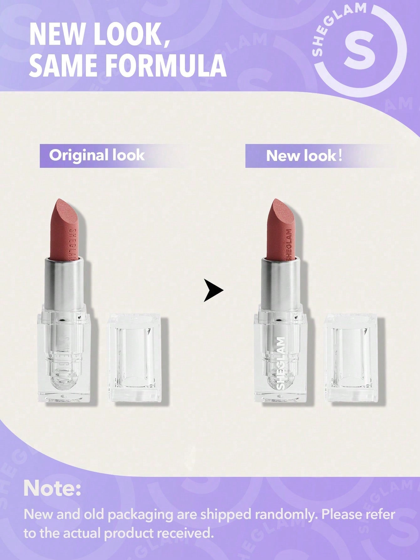 SHEGLAM Cosmic Crystal Matte Lipstick - Ladies First 4 Colors Moisturizing Soft Matte Lipstick Anti-Drying Smooth Lip Makeup Black Friday Winter Gifts Lipstick