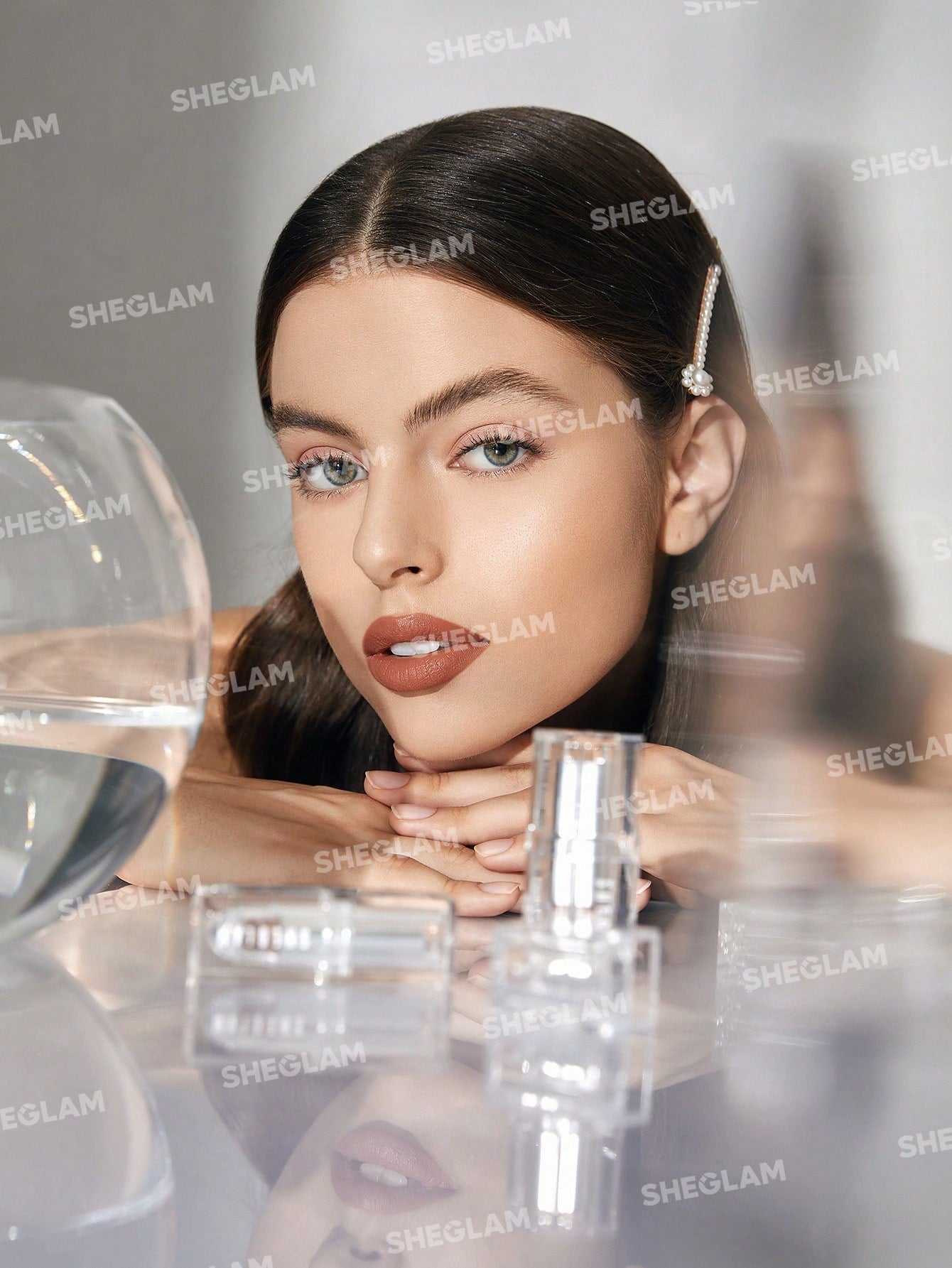 SHEGLAM Cosmic Crystal Matte Lipstick - Ladies First 4 Colors Moisturizing Soft Matte Lipstick Anti-Drying Smooth Lip Makeup Black Friday Winter Gifts Lipstick