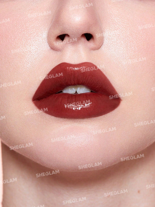 SHEGLAM Pout Pillow Cushion Lip Gloss-Cat Nap Moisturizing Liquid Lipstick High Shine Finish Sponge Tip Applicator Moisturizing Non-Sticky Lip Glaze Party Lip Gloss