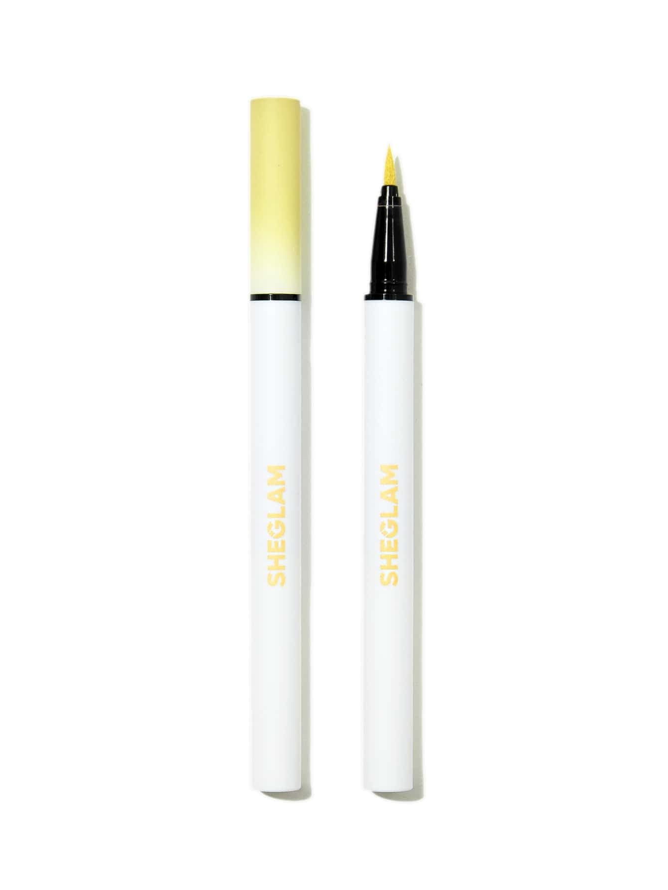 SHEGLAM Color Crush Liquid Eyeliner-Insta-Gratification 7 Colors Smudge-Proof High Pigment Eyeliner Pencil Sweat-Proof Long Lasting Easy to Use Yellow Eyeliner Black Friday Winter Gifts Y2K Trending Y3K Eyeliner
