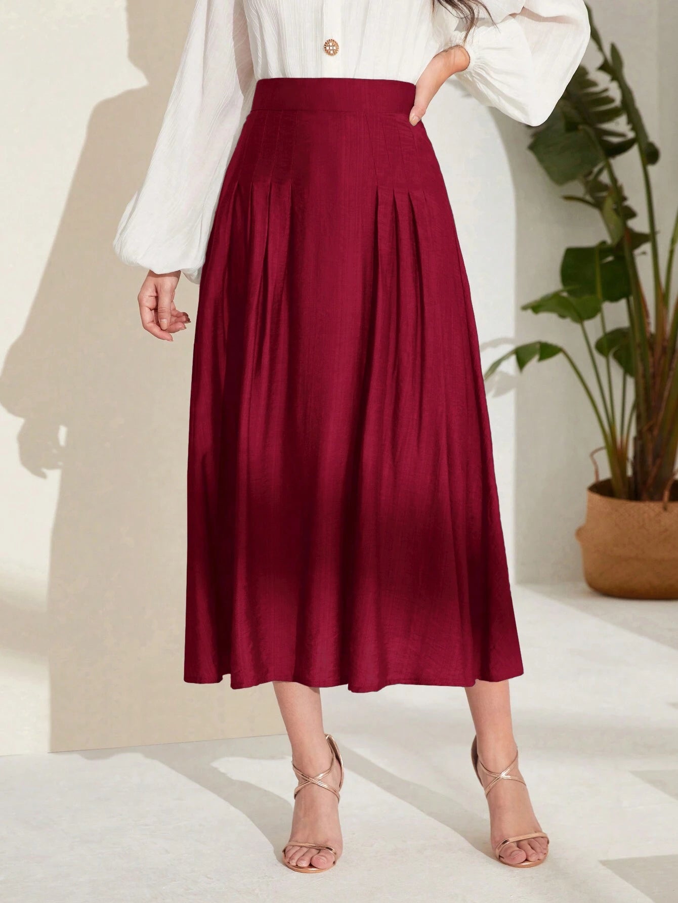 Modely Women'S Flowy Maxi Skirt