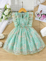 Young Girl Gorgeous Embroidered Dress
