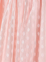 Young Girls' Mesh Tutu Dress with Flying Sleeves