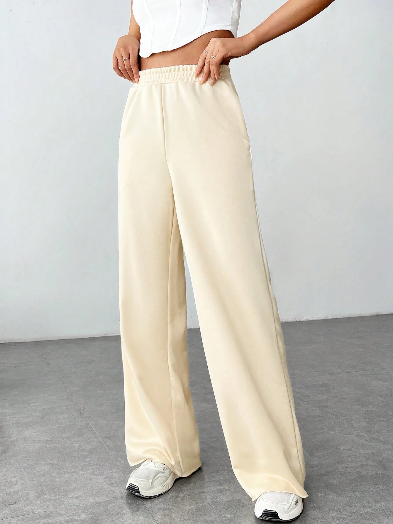 Ezwear Valentine'S Day Women'S Elastic Waist Sweatpants, Letter Printed