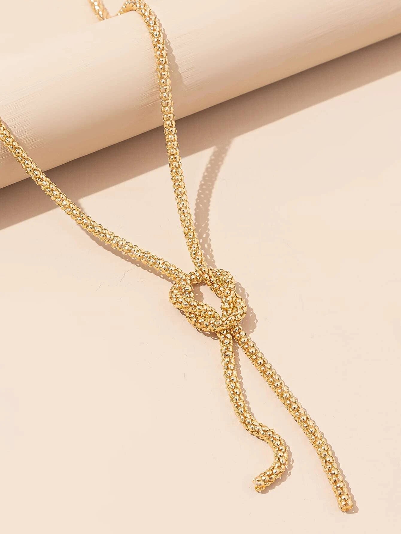 Minimalist Y Lariat Necklace