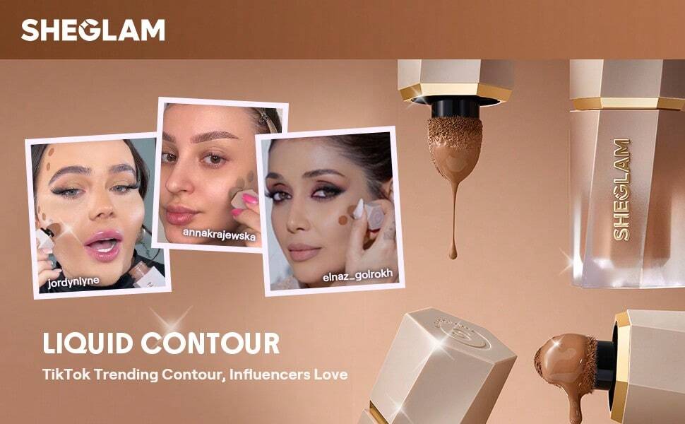 SHEGLAM كونتور سائل من Sun Sculpt-Hazelnut Latte