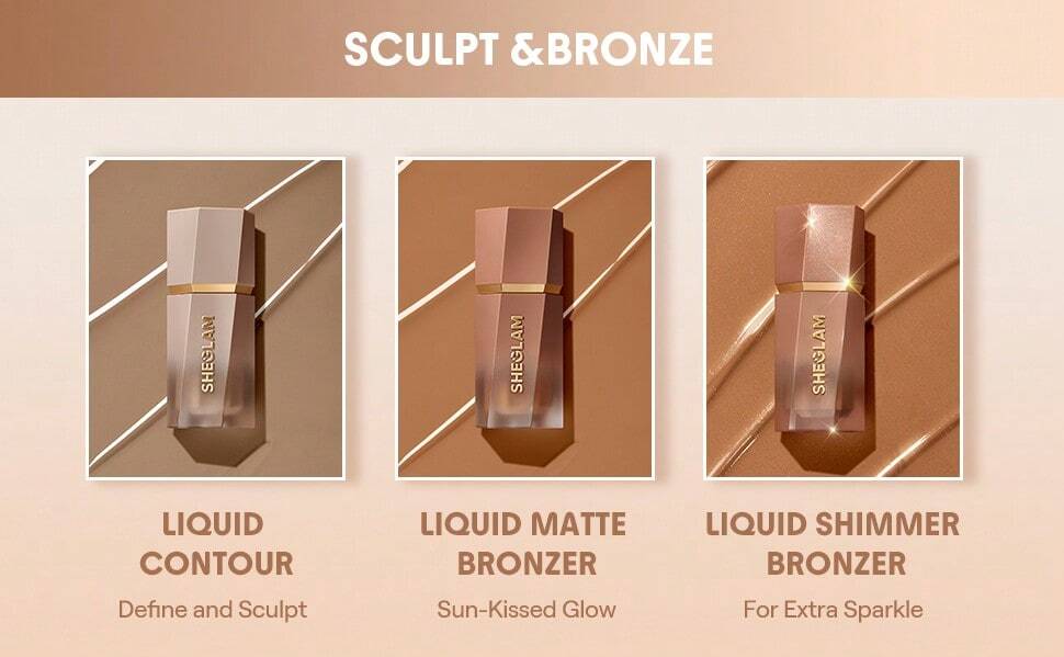 SHEGLAM كونتور سائل من Sun Sculpt-Hazelnut Latte