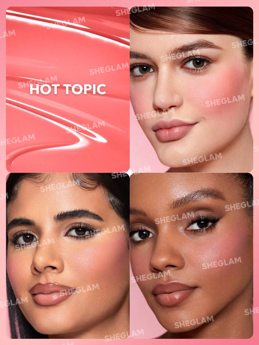 SHEGLAM Color Bloom - Hot Topic أحمر الخدود السائل