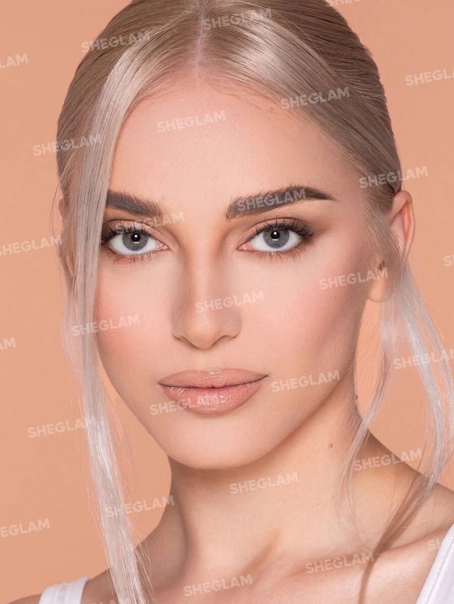 SHEGLAM أساس مات النفاذية للهواء طويل الأمد بلون الصدفة- أساس مات مقاوم للعرق بتغطية كاملة للمسامات ومقوي البشرة ومقاوم للماء و خالي من العيوب