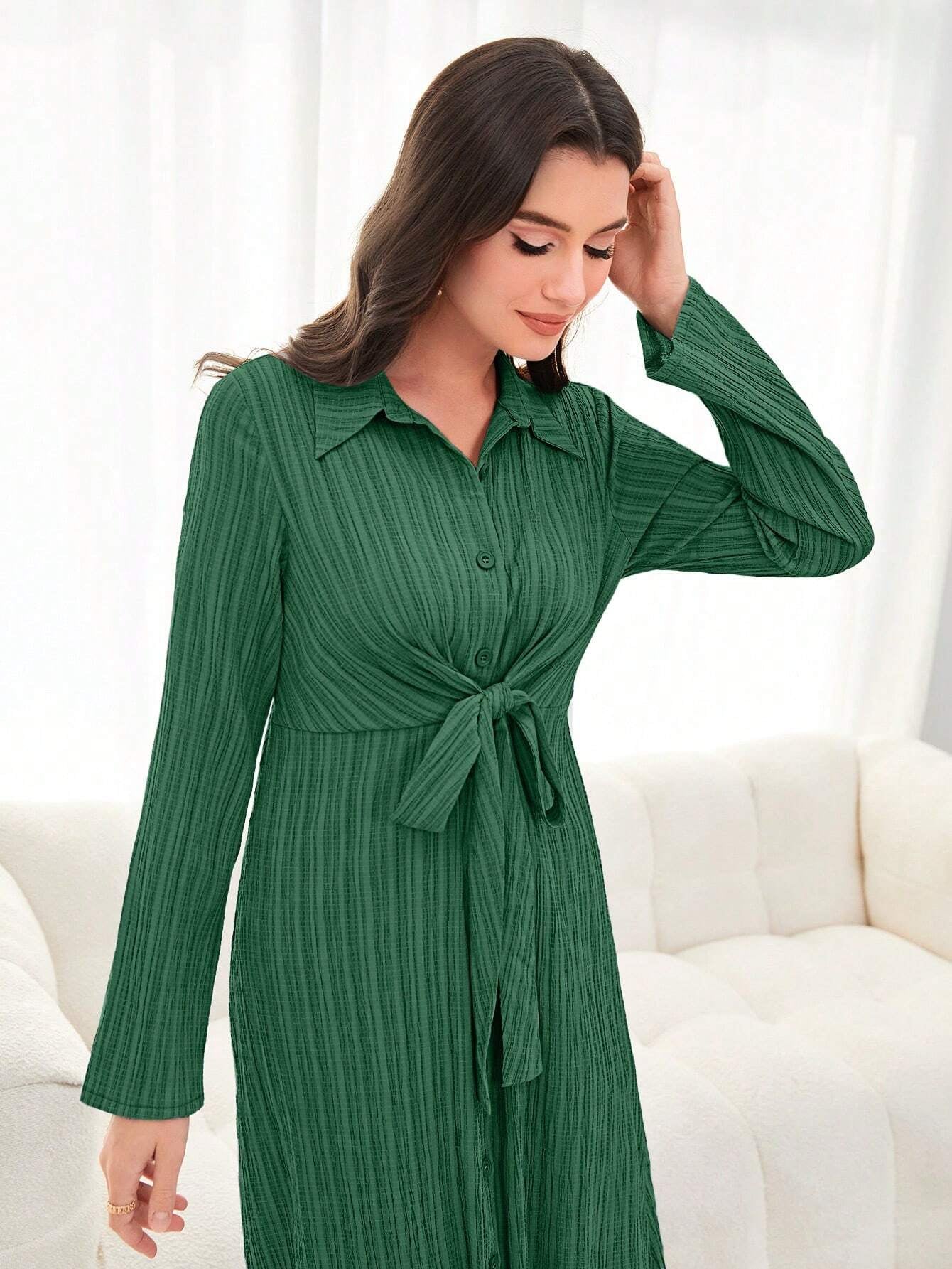 Mulvari Solid Color Strappy Dress
