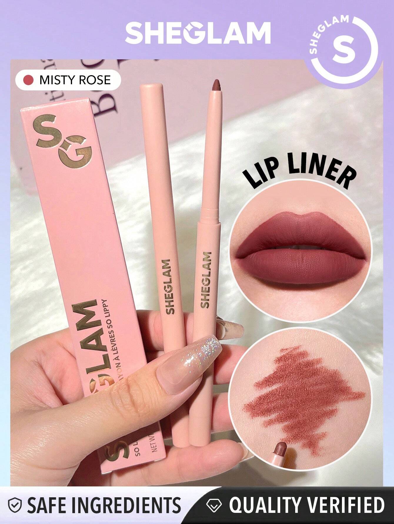 SHEGLAM So Lippy – Misty Rose محدد الشفاه