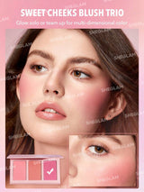 SHEGLAM Enamored مجموعة أحمر خدود ثلاثي