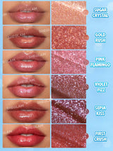 SHEGLAM Pout-Perfect Gold Rush ملمع شفاه لامع بلون