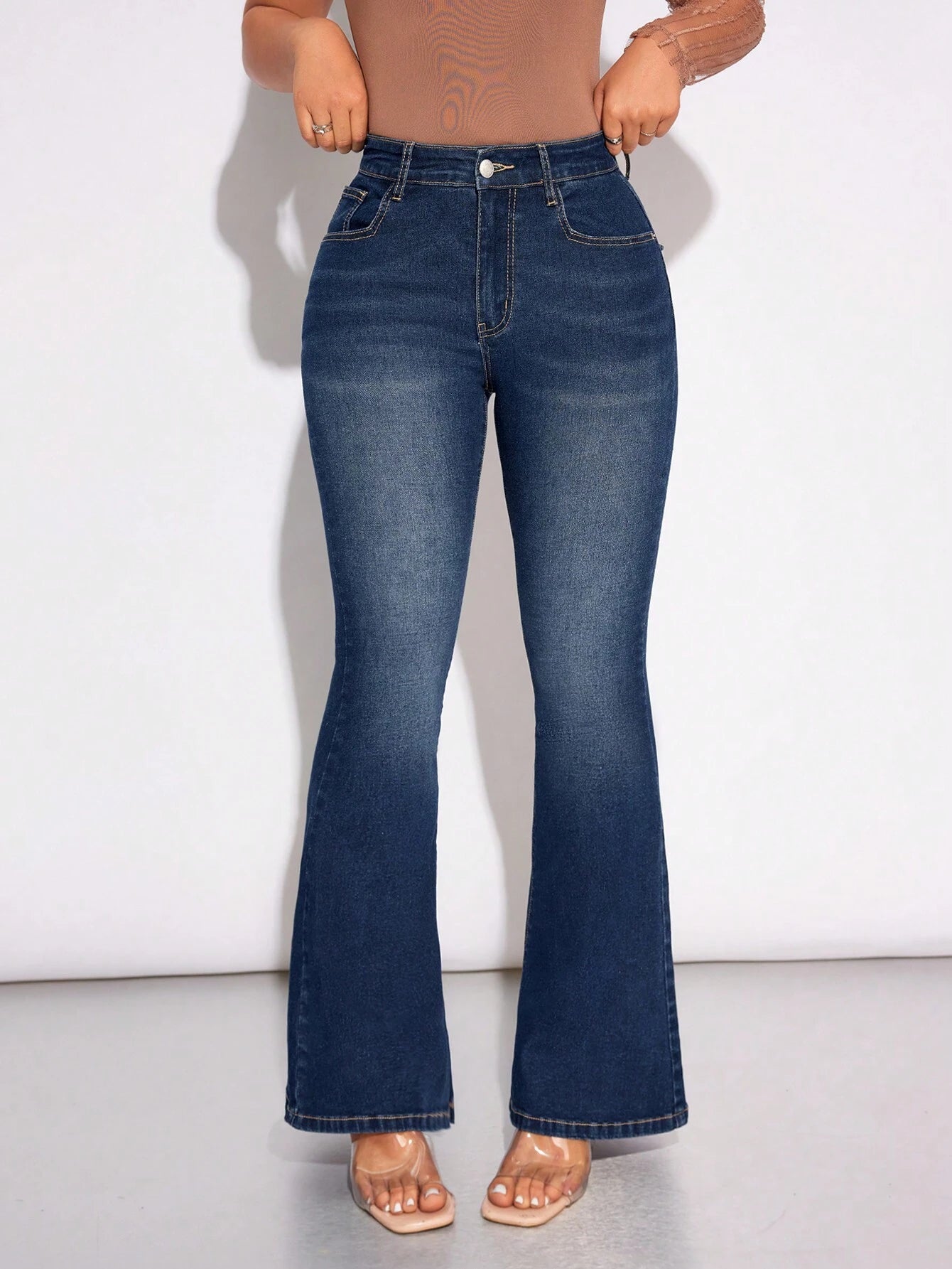 Privé Slim Fit Flared Jeans