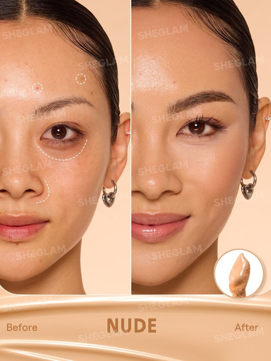 SHEGLAM Hideaway كونسيلر تغطية كاملة