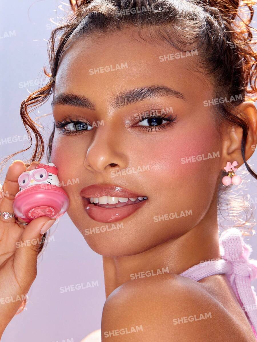 Hello Kitty｜SHEGLAM أحمر الخدود الكريمي Coastal Charm-Ocean Breeze