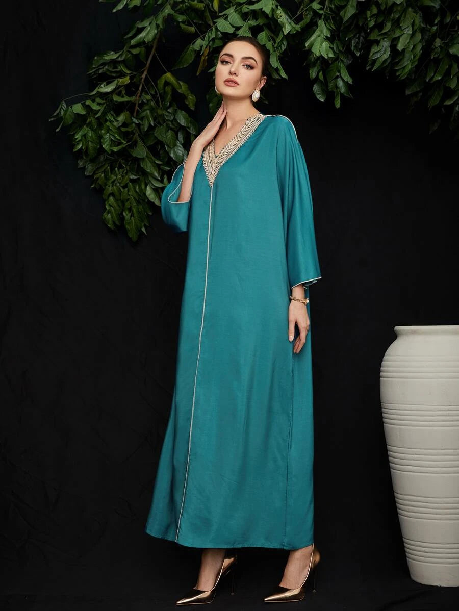 SHEIN Najma فستان قفطان نسائي