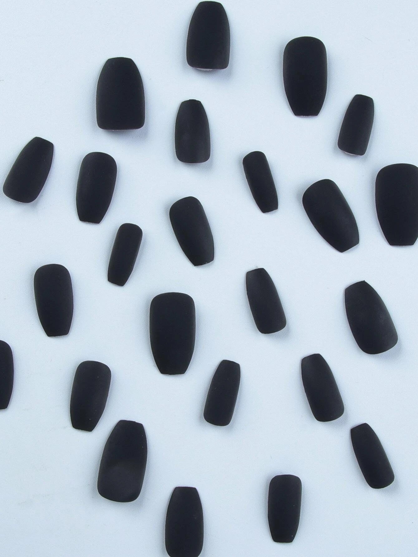 Instantly Upgrade Your Look with 24Pcs Short Coffin Red Matte Solid Fake Nail & 1Sheet Tape & 1Pc Nail File