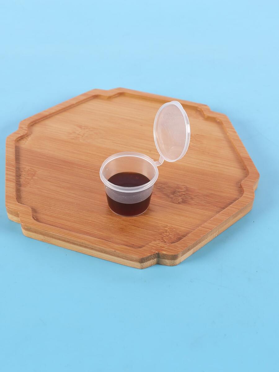 SHEIN كوب صلصة 20 قطعة شفاف للنزهات والمطبخ