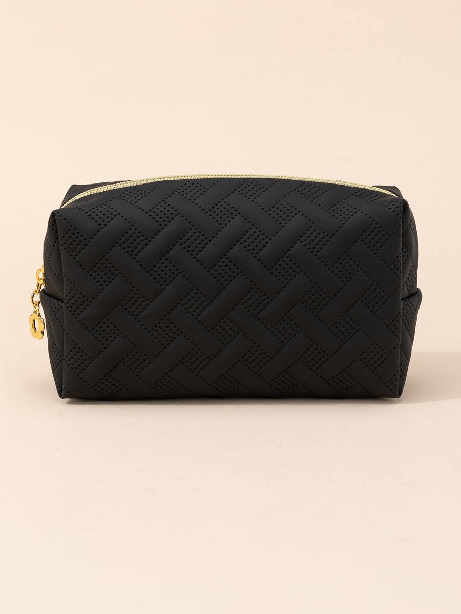 SHEIN حقيبة مكياج صلبة منظم للسفر والتخزين والعناية بالبشرة