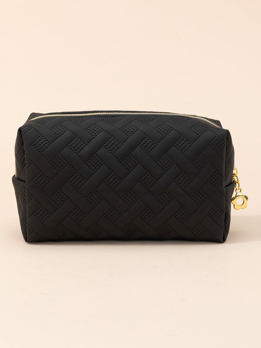 SHEIN حقيبة مكياج صلبة منظم للسفر والتخزين والعناية بالبشرة