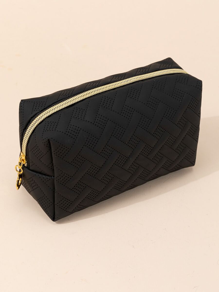 SHEIN حقيبة مكياج صلبة منظم للسفر والتخزين والعناية بالبشرة