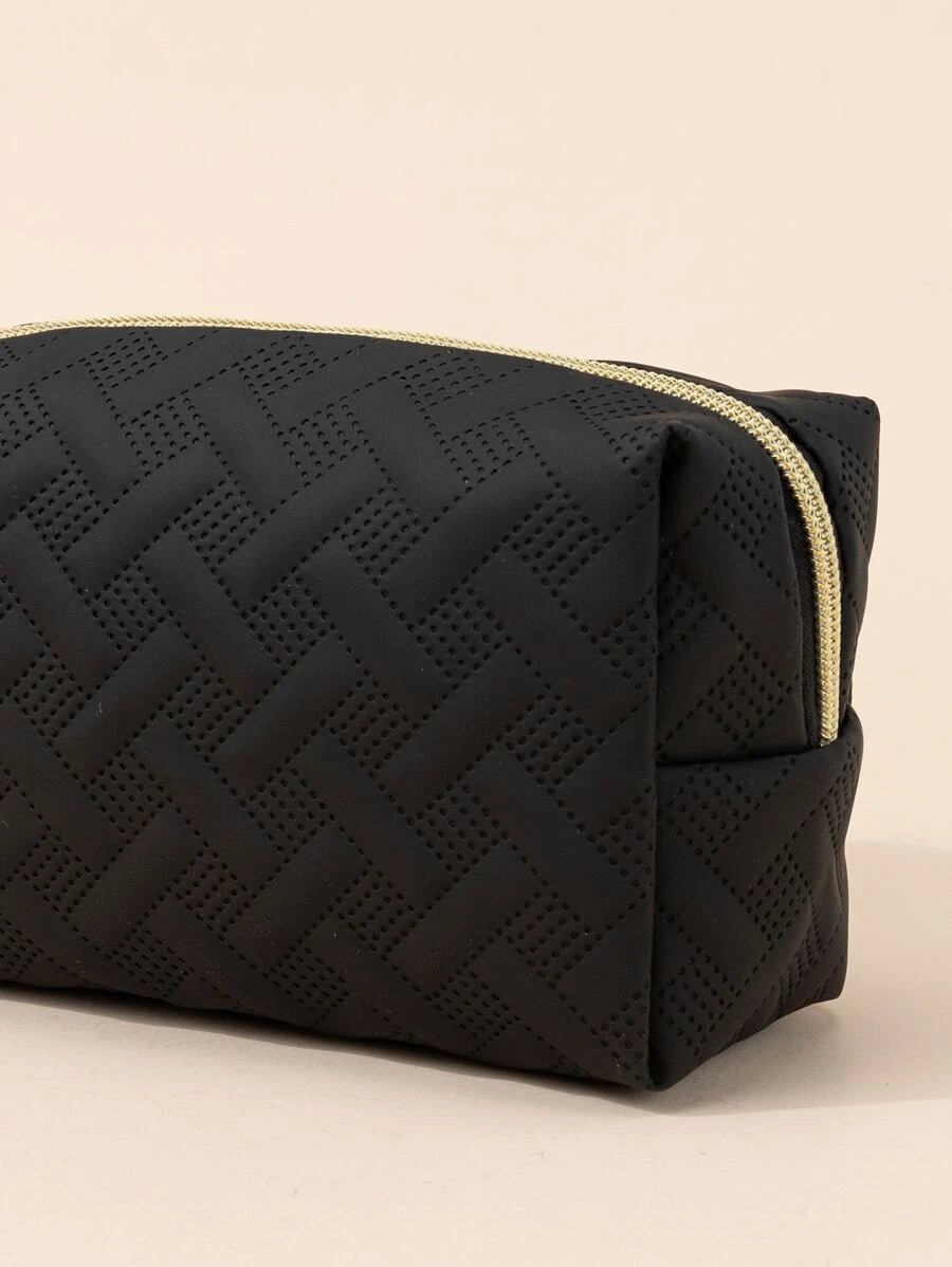 SHEIN حقيبة مكياج صلبة منظم للسفر والتخزين والعناية بالبشرة