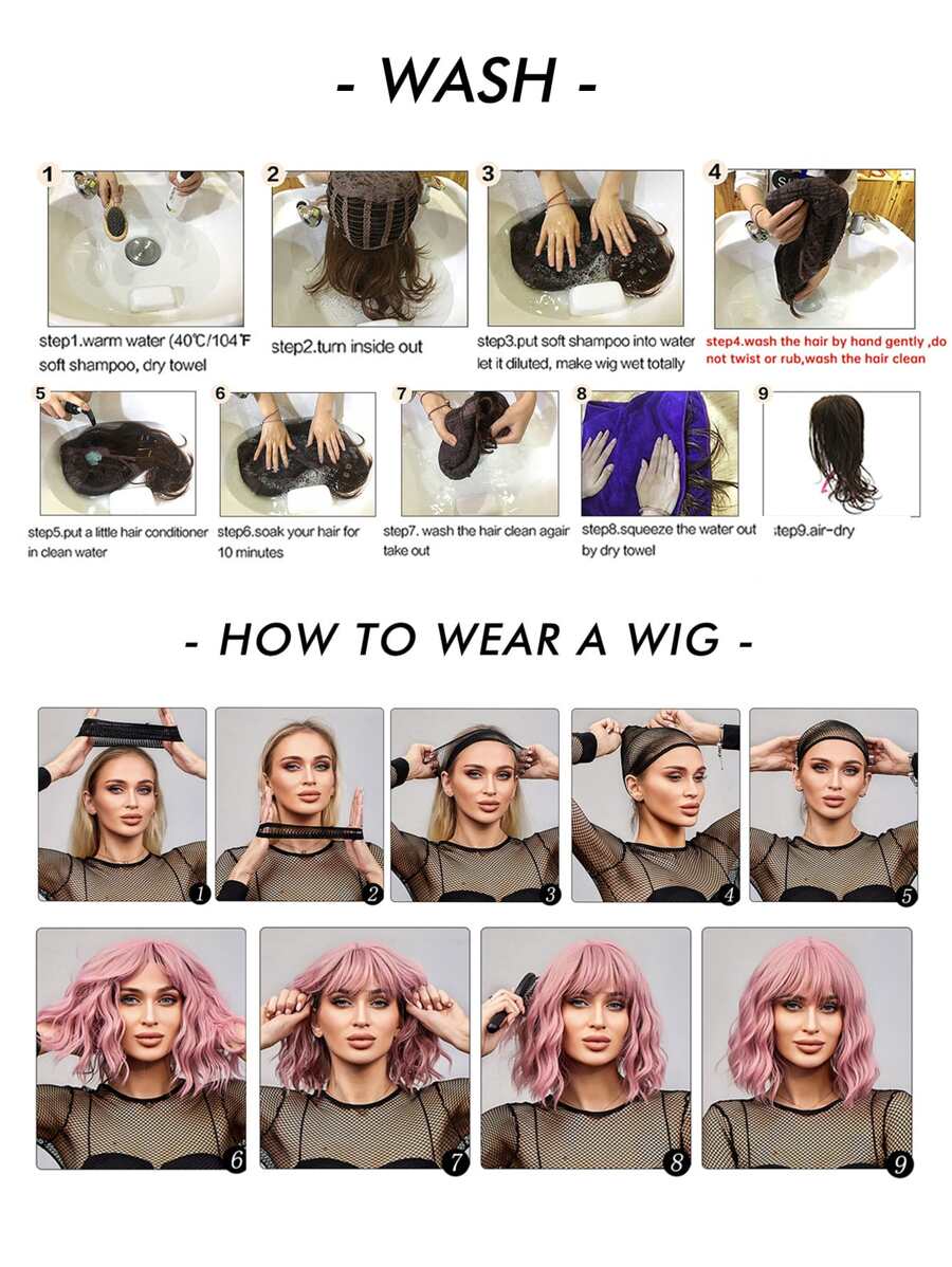SHEIN باروكة بنية 28 بوصة كيرلي طويلة مقاومة للحرارة