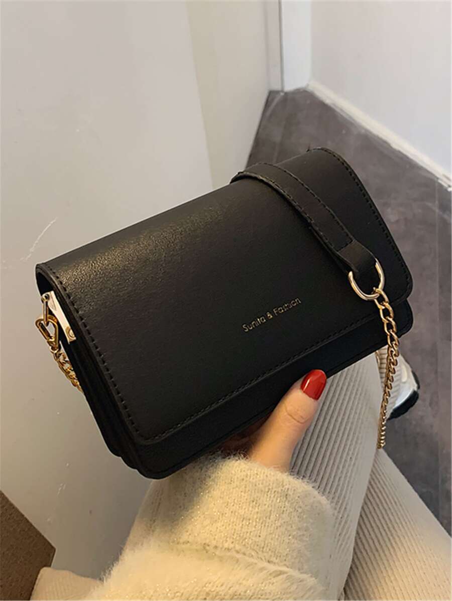 SHEIN حقيبة كتف مربعة صغيرة أنيقة