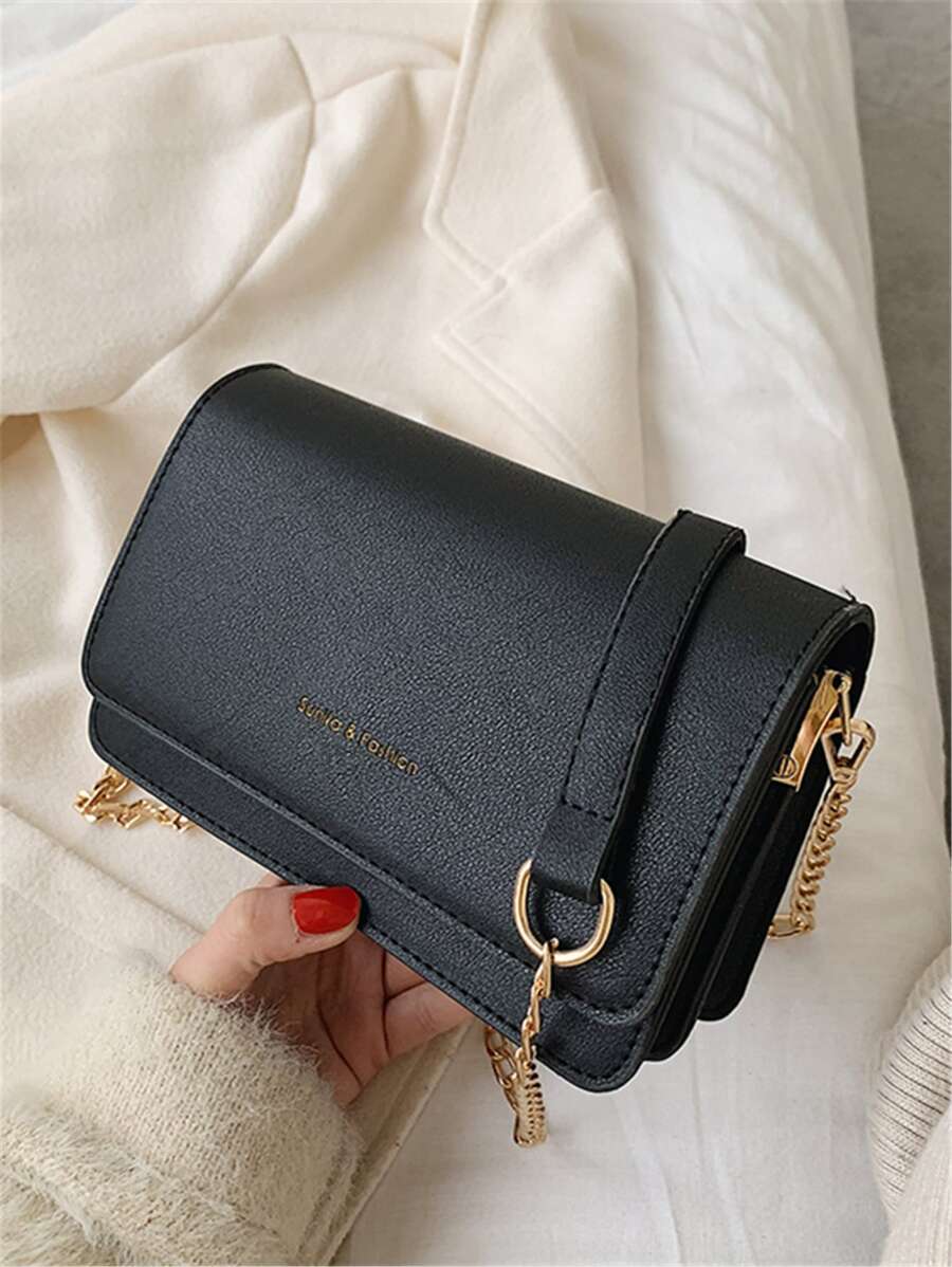SHEIN حقيبة كتف مربعة صغيرة أنيقة