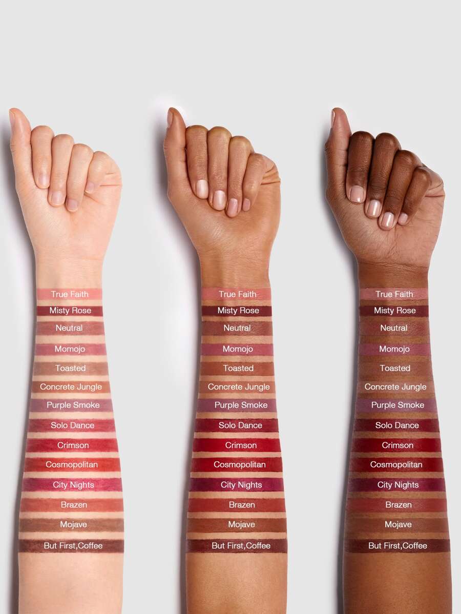 SHEGLAM قلم تحديد الشفاه كريمي غير لامع عالي الصبغة