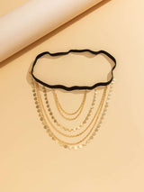 SHEIN سلسلة للفخذ مزخرف اسطواني