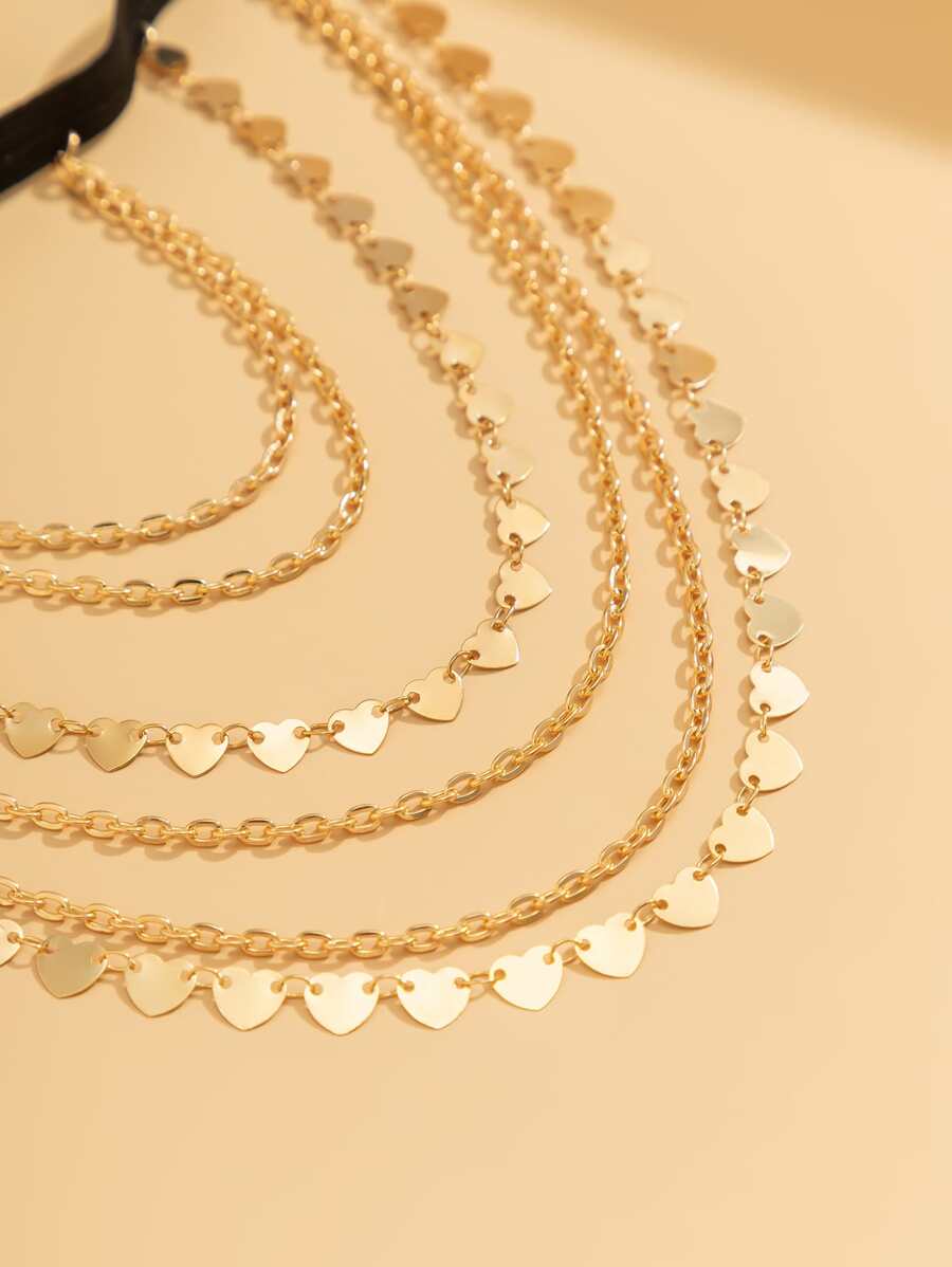 SHEIN سلسلة للفخذ مزخرف اسطواني
