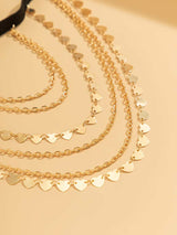 SHEIN سلسلة للفخذ مزخرف اسطواني
