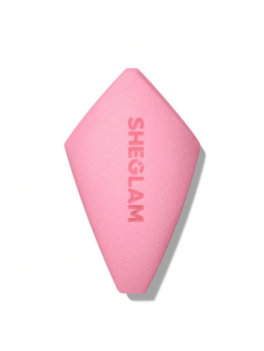 SHEGLAM اسفنجة مكياج متعددة الأوجه وردية