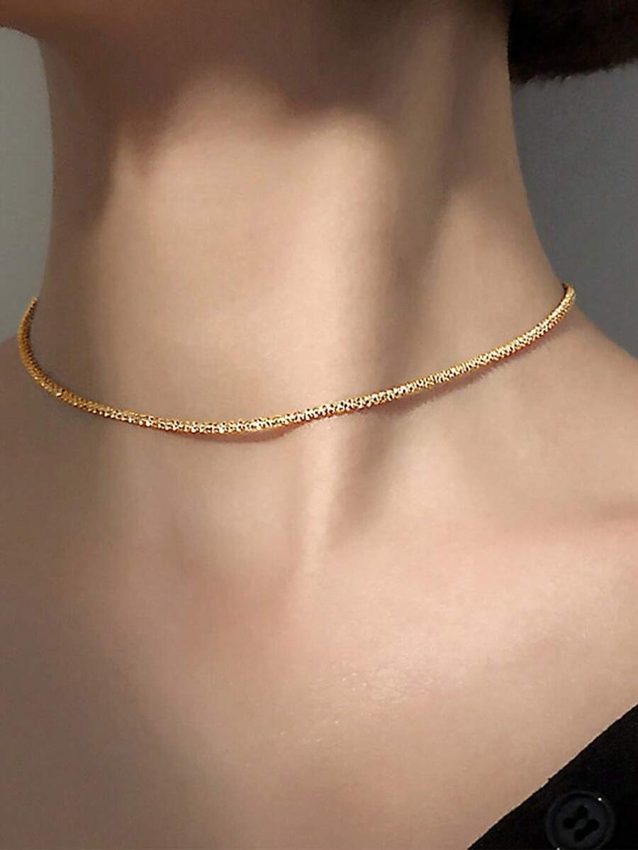 Nooxian قلادة أنيقة بتصميم بسيط