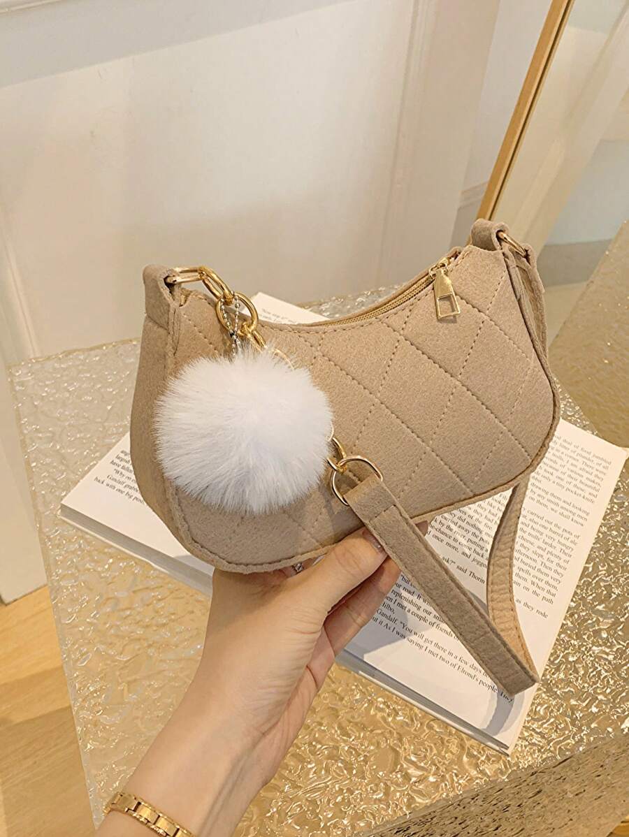 SHEIN حقيبة هوبو ميني أنيقة مع تعليقة