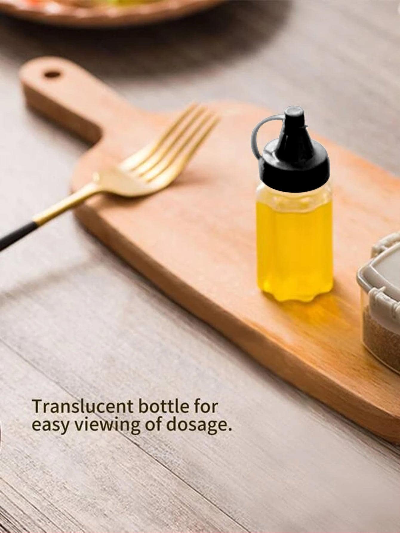 SHEIN زجاجة ضغط توابل محمولة