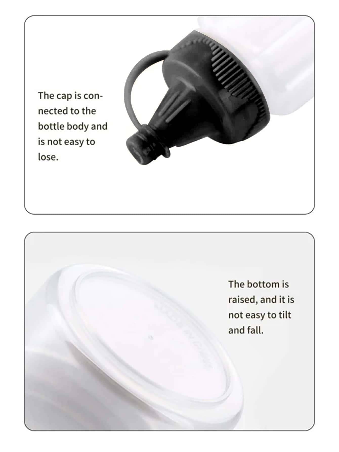 SHEIN زجاجة ضغط توابل محمولة