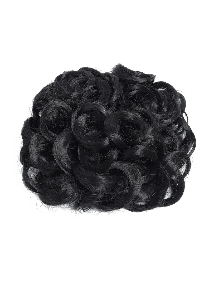 SHEIN مخلب كليب فوضوي كعكة الشعر متموجة بمشبك