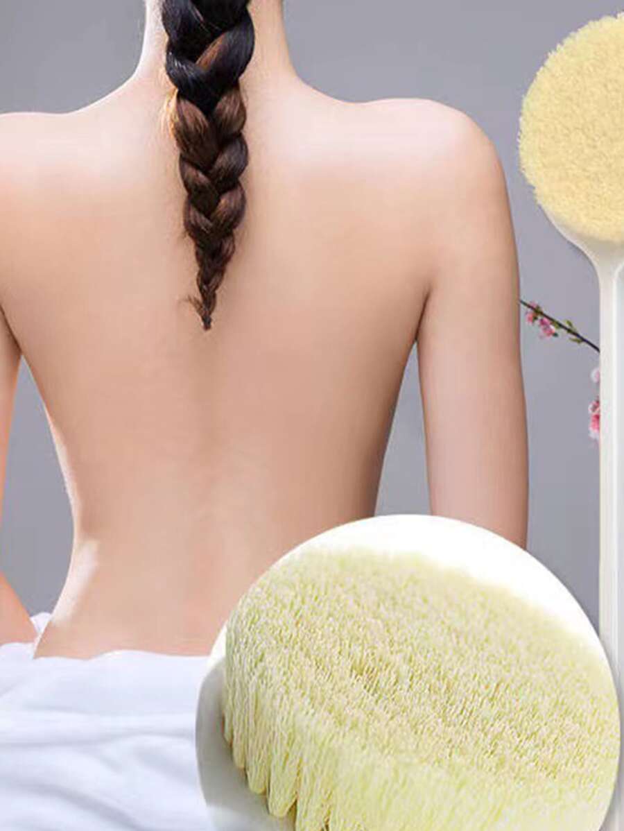 SHEIN فرشاة استحمام ناعمة لتنظيف الظهر
