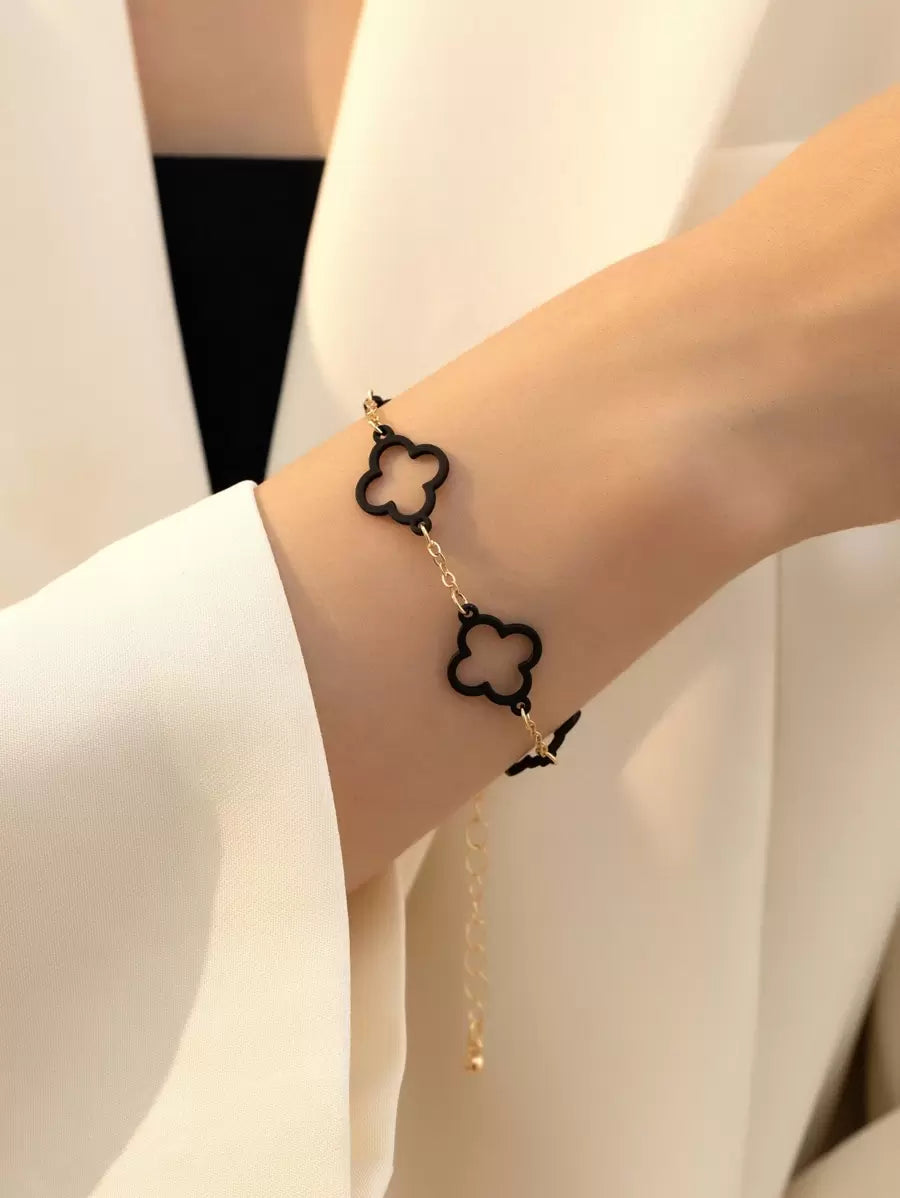 SHEIN سوار ميتالك اسود