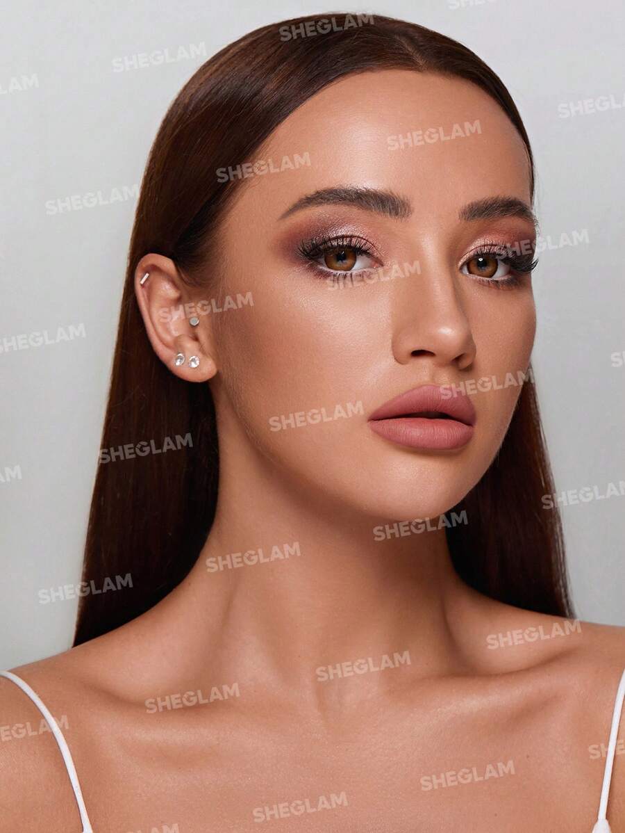 SHEGLAMباليت ظلال عيون مميزة بدرجات بنفسجية ناعمة