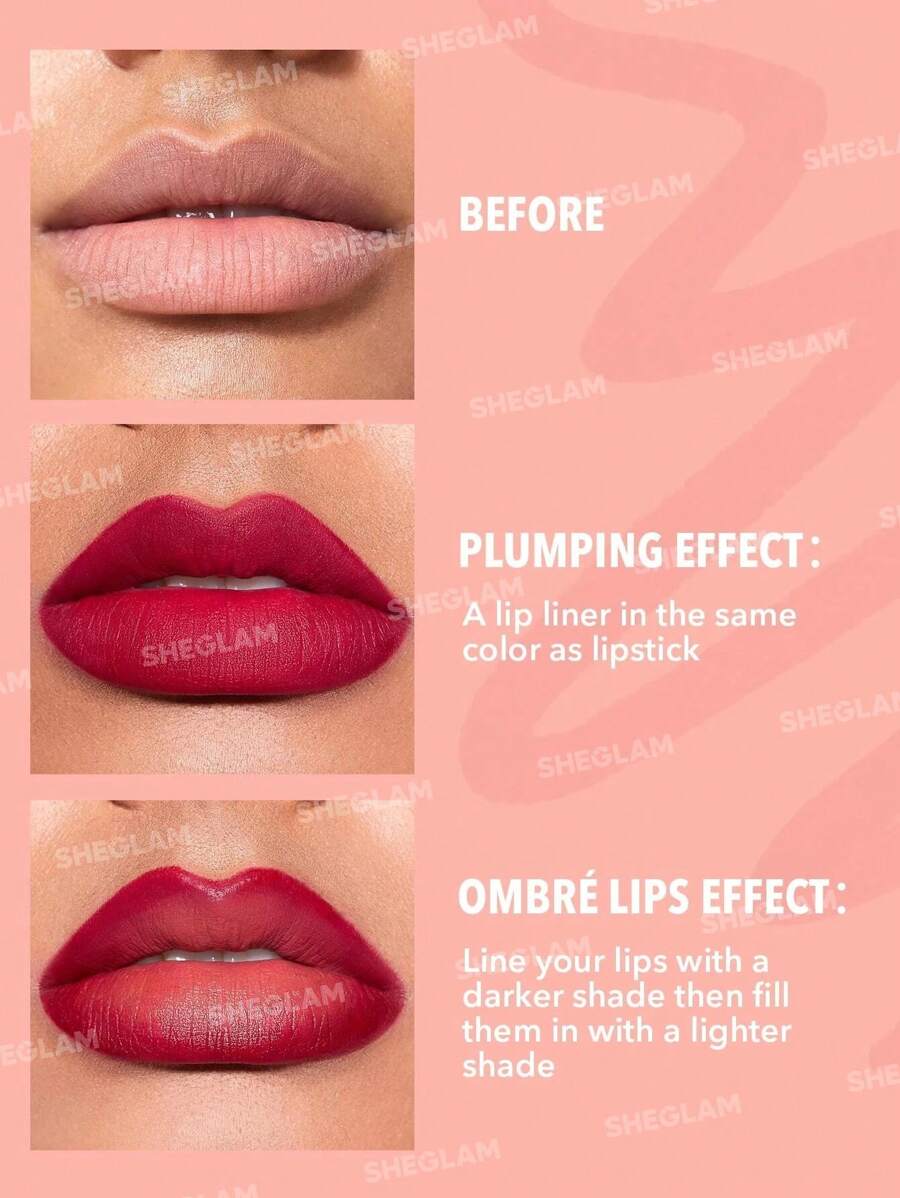 SHEGLAM So Lippy طقم أقلام تحديد شفاه