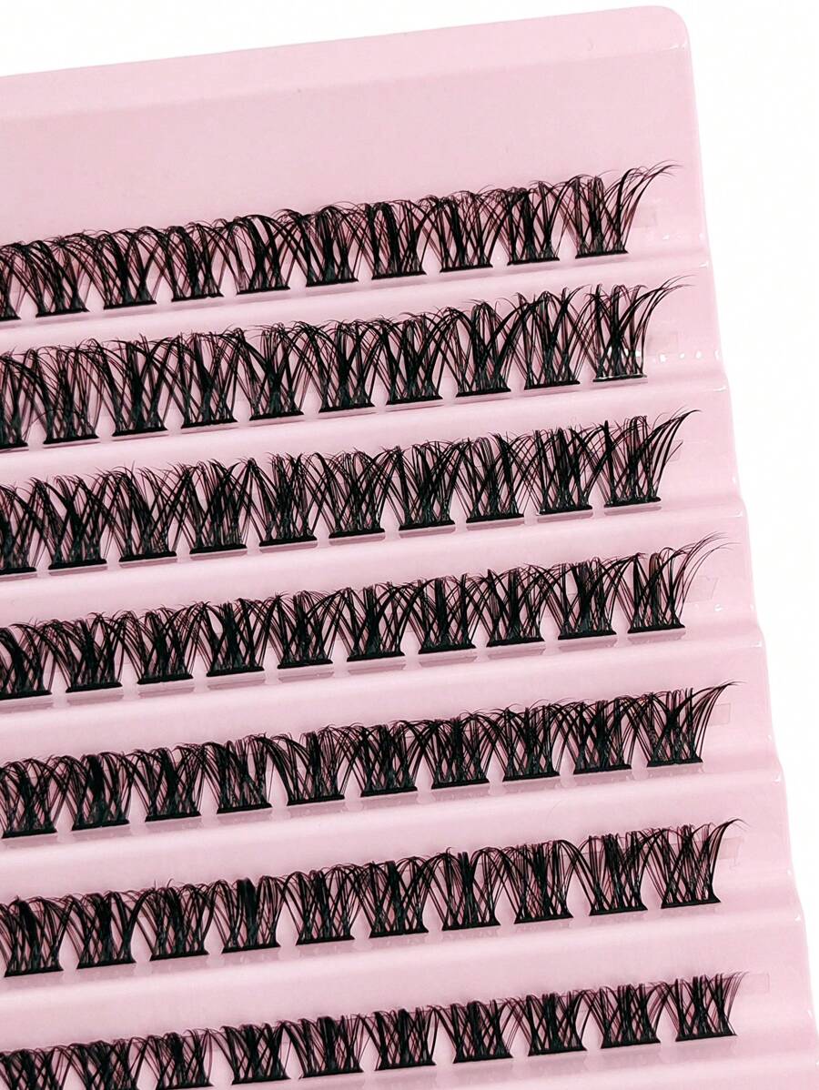 SHEIN Asiteo طقم 120 رموش مانجا ناعمة وخفيفة